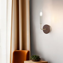 Opviq Goose - 52-19 Lámpara de pared de metal en laca antigua